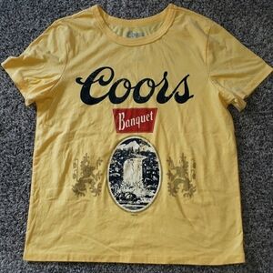 Coors| Beer Graphic T-Shirt Tee
